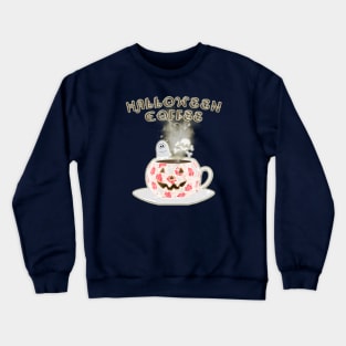 Halloween Coffee Crewneck Sweatshirt